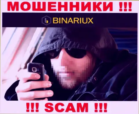 Не надо верить ни одному слову агентов Binariux, они internet-мошенники