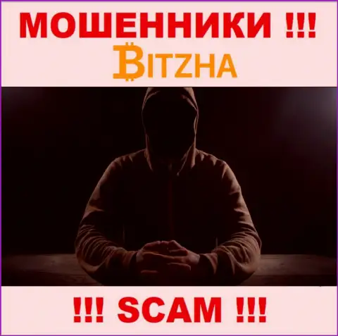 Изучив сайт мошенников Bitzha24 Вы не отыщите никакой инфы о их непосредственных руководителях