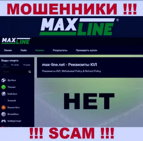 Юрисдикция Max-Line Net не предоставлена на информационном сервисе организации - это мошенники !!! Будьте очень осторожны !!!
