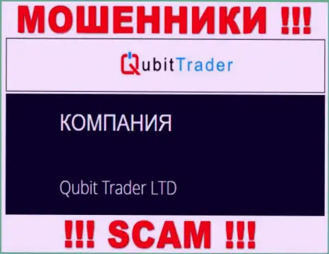 Qubit Trader LTD - это мошенники, а владеет ими юридическое лицо Кюбит Трейдер Лтд