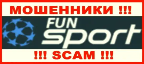 Логотип МОШЕННИКА Fun Sport Bet
