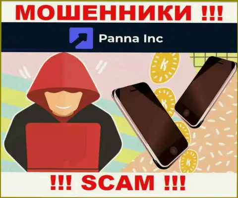 Вы можете быть очередной жертвой internet-мошенников из компании ПаннаИнк Ком - не отвечайте на звонок