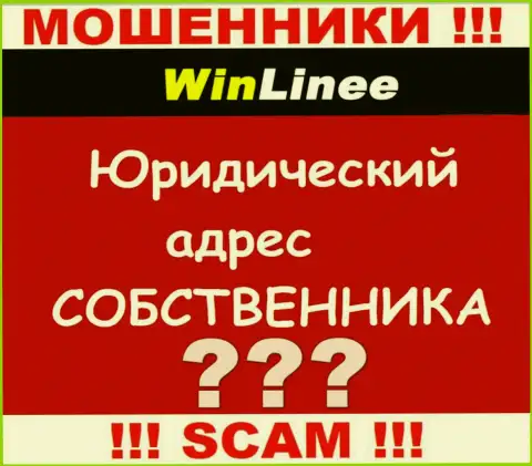 Намерены что-то узнать об юрисдикции организации WinLinee Com ??? Не получится, абсолютно вся информация скрыта